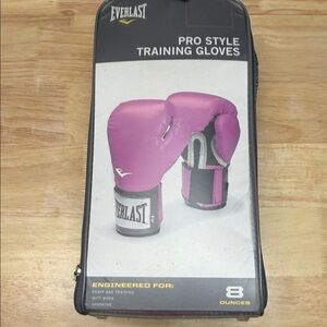 Everlast Pink Training Gloves